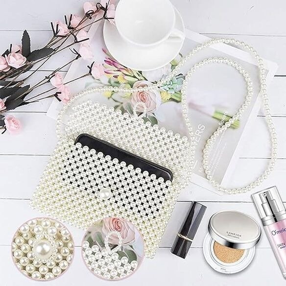 Bead and Blush elegant pearl bag designs